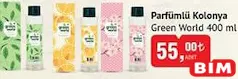 GREEN WORLD PARFÜMLÜ KOLONYA 400 ML